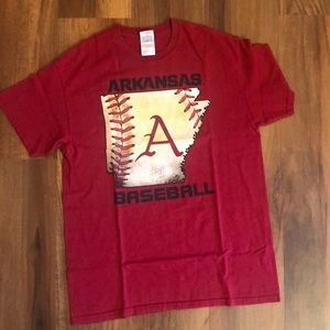 Arkansas Razorbacks Baseball Tee ⚾️🐗